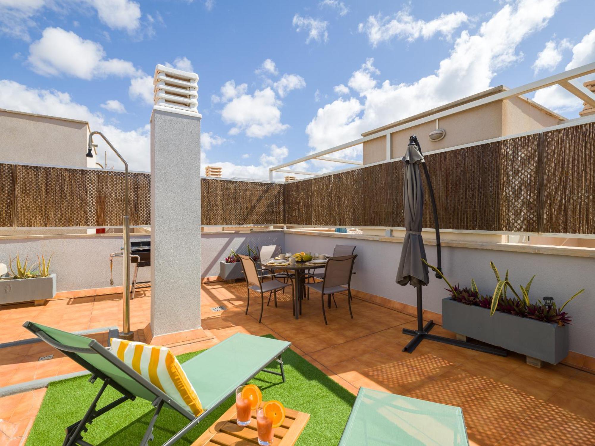Casa Maresia Penthouse - Pool & Beach Sardina Luaran gambar